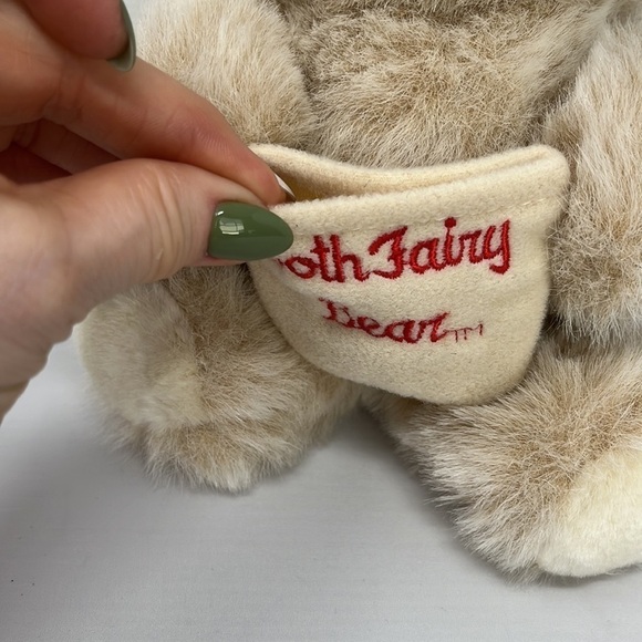 Vintage Tooth Fairy Bear Plush Carousel by Guy 1983 Stuffed Animal Holder - Picture 3 of 8